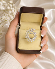 Zircon Ring-354 (Silver)