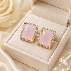 Zircon Fancy Studs-210(Pink)