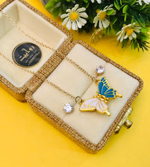 Butterfly Pendant-01 (Blue)