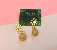 Fancy Earring-388 (Peach)