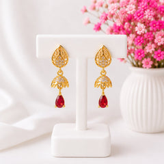 Fancy Jhumki-100 (Maroon)