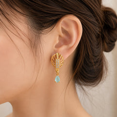 ZirconHoop Bali-219(Blue)