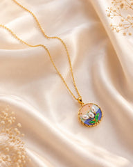 Stainless Steel Resin Pendant-05