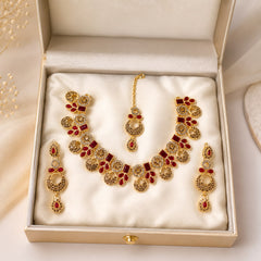 Zircon Set (Maroon)