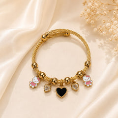 Stainless Steel Charm Bracelet_01