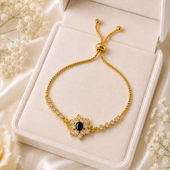 Adjustable Bracelet-264 (Black)