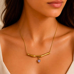 Stainless Pendant-13 (Golden)