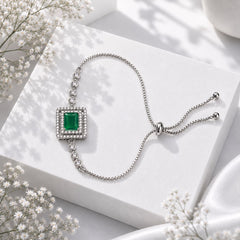 Adjustable Bracelet-259 (Green)
