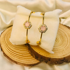Adjustable Adult Bangle-80 (Pink)
