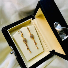 Ball Earring (Golden)