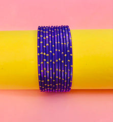 Multi Bangles-28 (Dark Purple)