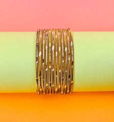 Multi Bangles-31 (White)