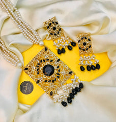 Akira Rani Mala Set (Black)