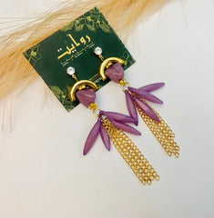 Fancy Earring-364 (Purple)
