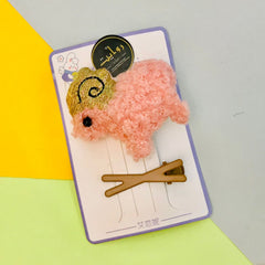 Hair Pin-173 (Pack of 2) (Pink)