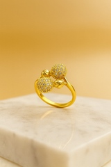 Zircon Ring-84 (White)