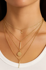 Four Layer Pendant-02 (Rosegold)