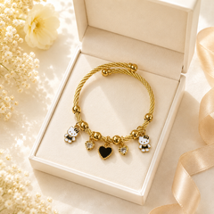 Stainless Steel Charm Bracelet-03