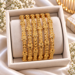 Gold Bangles-171 (Golden)