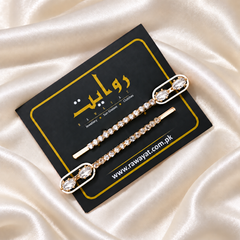 Hair Pin-148 (Pack of 2) (White)