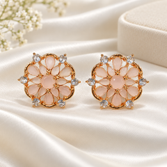 Zircon Studs-238 (Pink)