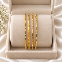 Gold Bangles-183 (Golden)