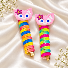 Spiral Hair Ties-09 (Pack of 2)
