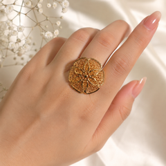 Madrasi Ring-120 (Golden)