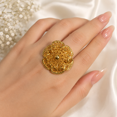Madrasi Ring-119 (Golden)