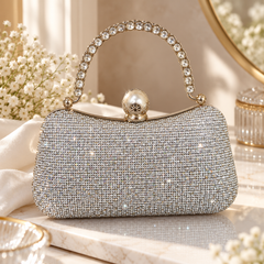 Fancy Clutch-10095 (Silver)