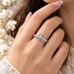 Zircon Ring-491 (Silver)