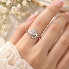 Zircon Ring-511 (Silver)