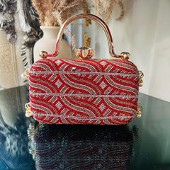 Fancy Clutch-10026 (Maroon)