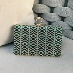 Fancy Clutch-10033 (Green)