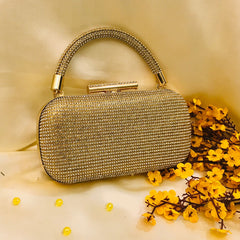 Fancy Clutch-1015 (Golden)