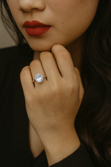 Zircon Ring-96 (Silver)