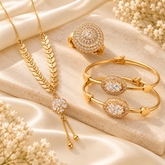 Golden Blossom Luxe Bundle (Anti Tarnish)