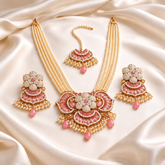 Leyla Turkish Mala Set (Pink)