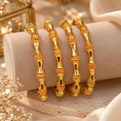 Gold Bangles-189 (Golden)