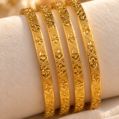 Gold Bangles-160
