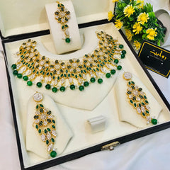 RADHA Necklace (Green)