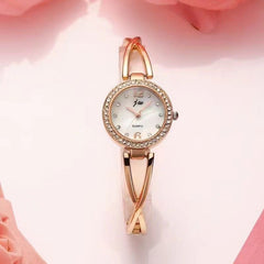 Rawayat Ladies Watch-05 (Golden/White)