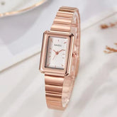 Rawayat Ladies Watch-20 (Rose Gold/White)