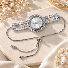 Zircon Adjustable Watch-01 (Golden)