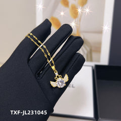 Stainless Steel Locket-09 (Golden)