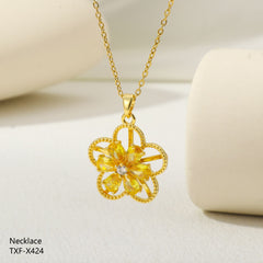 Stainless Steel Locket-11 (Golden)