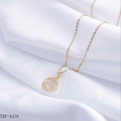 Stainless Steel Locket-13 (Golden)