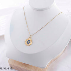 Stainless Steel Locket-14 (Blue)