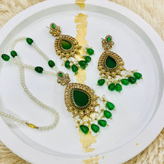 Turkish Locket set-04 (Green)