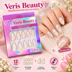 Flower Nails-01 (Cream)
